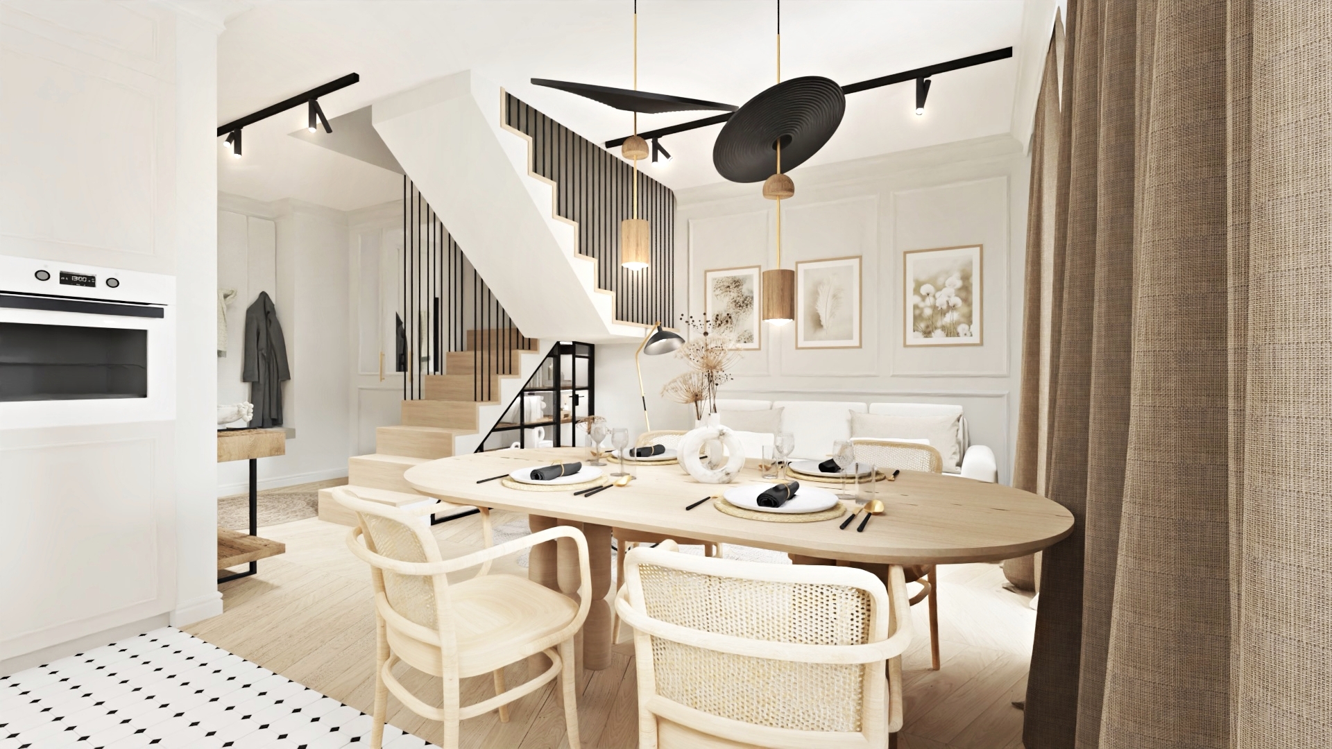 Projekt mieszkania ul. Domaniewska